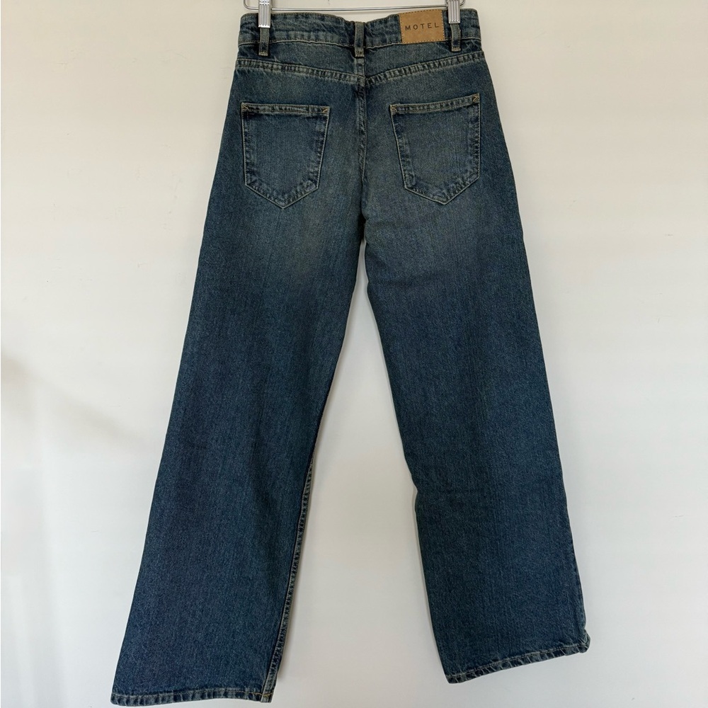 Motel Rocks Low Rise Parallel Jeans - Picture 3 of 10